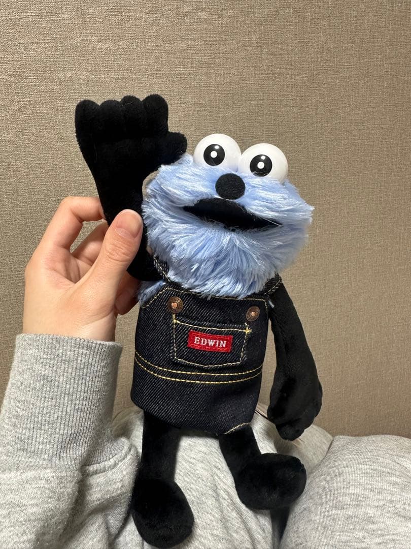 注意点あり （加工済み）パペットスンスン　EDWIN ぬいぐるみ