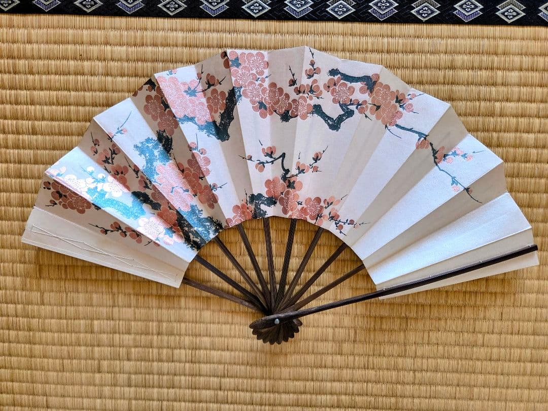 日本舞踊　小道具　尺舞扇子　2本セット