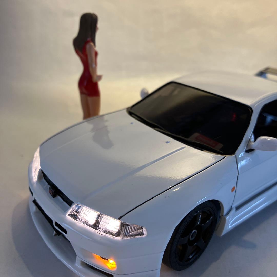 京商 ミニッツAWD用ボディ、マウント、ホイール、LED