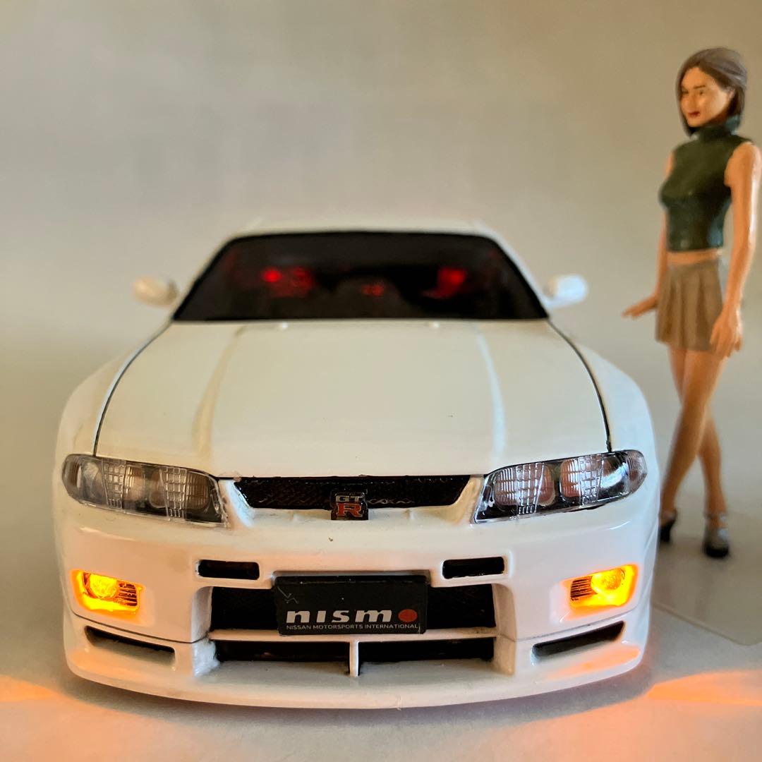 京商 ミニッツAWD用ボディ、マウント、ホイール、LED