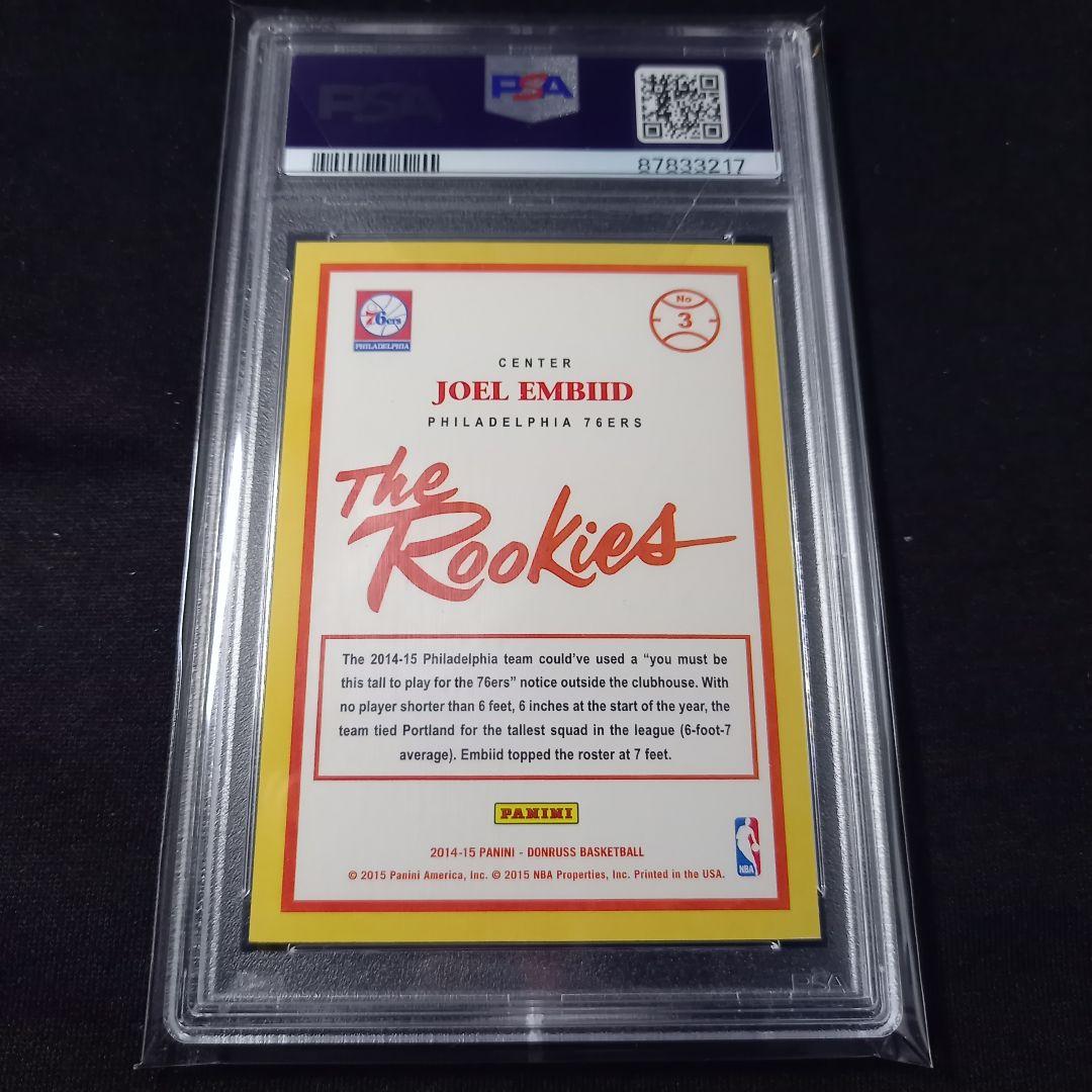【199シリ】ジョエル・エンビード　RC  PANINI 【PSA9 】