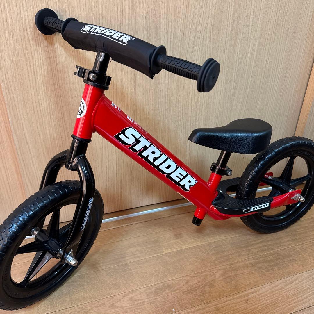 【美品】STRIDER バランスバイク レッド