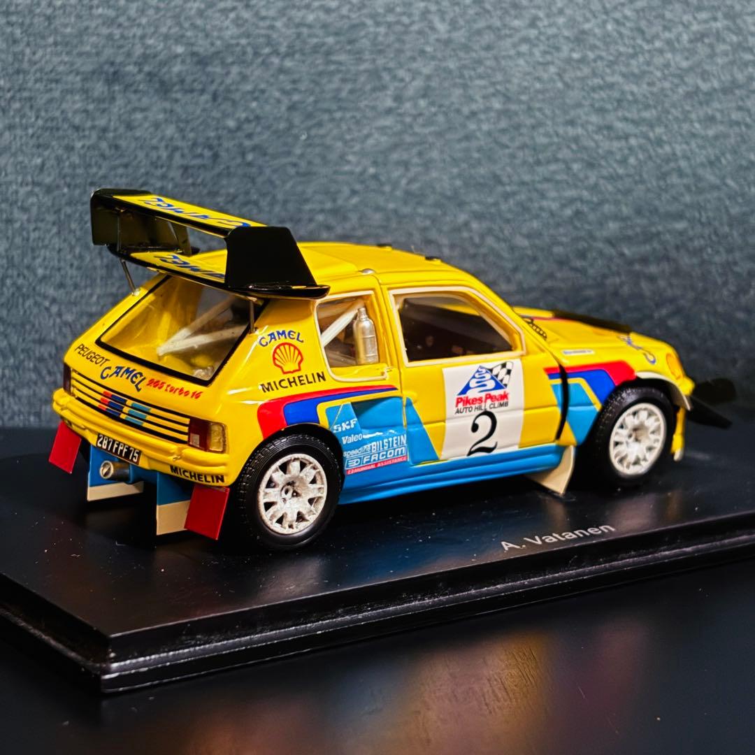 デカール加工品 1/43 Spark プジョー 205 T16 パイクスピーク