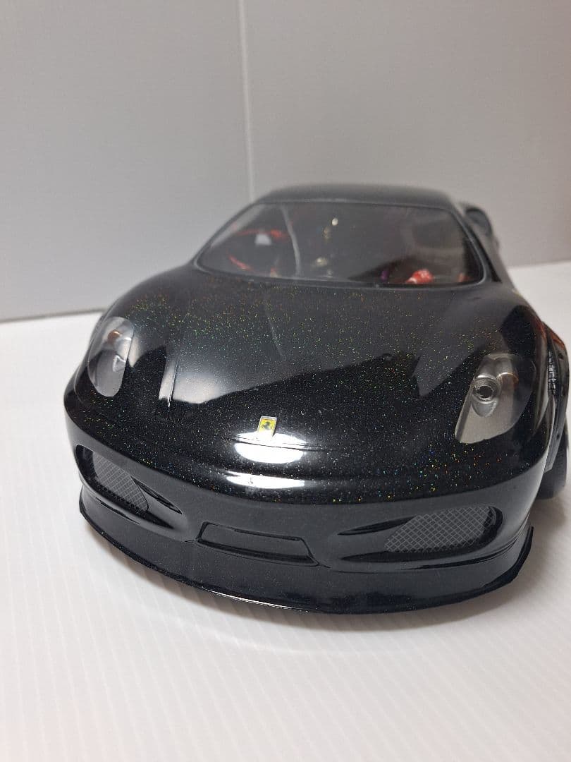 10分1ラジコンボディ、Ferrari ブラック