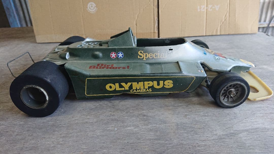 黄*星様 タミヤ ラジコン F-1 レトロ？ ジャンク品