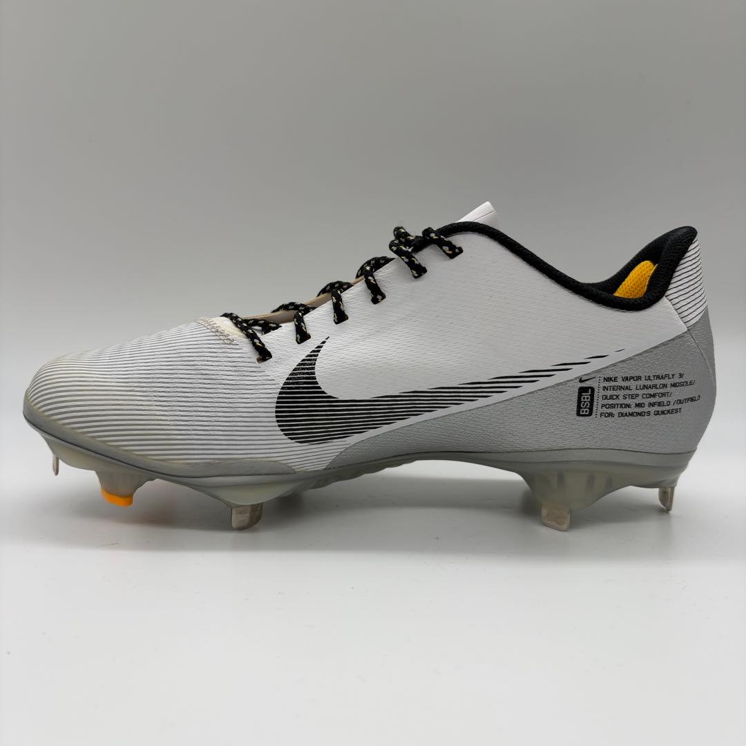 NIKE 野球 スパイク ポイント 金具 ホワイト 白 シルバー27.5㎝ 軽量
