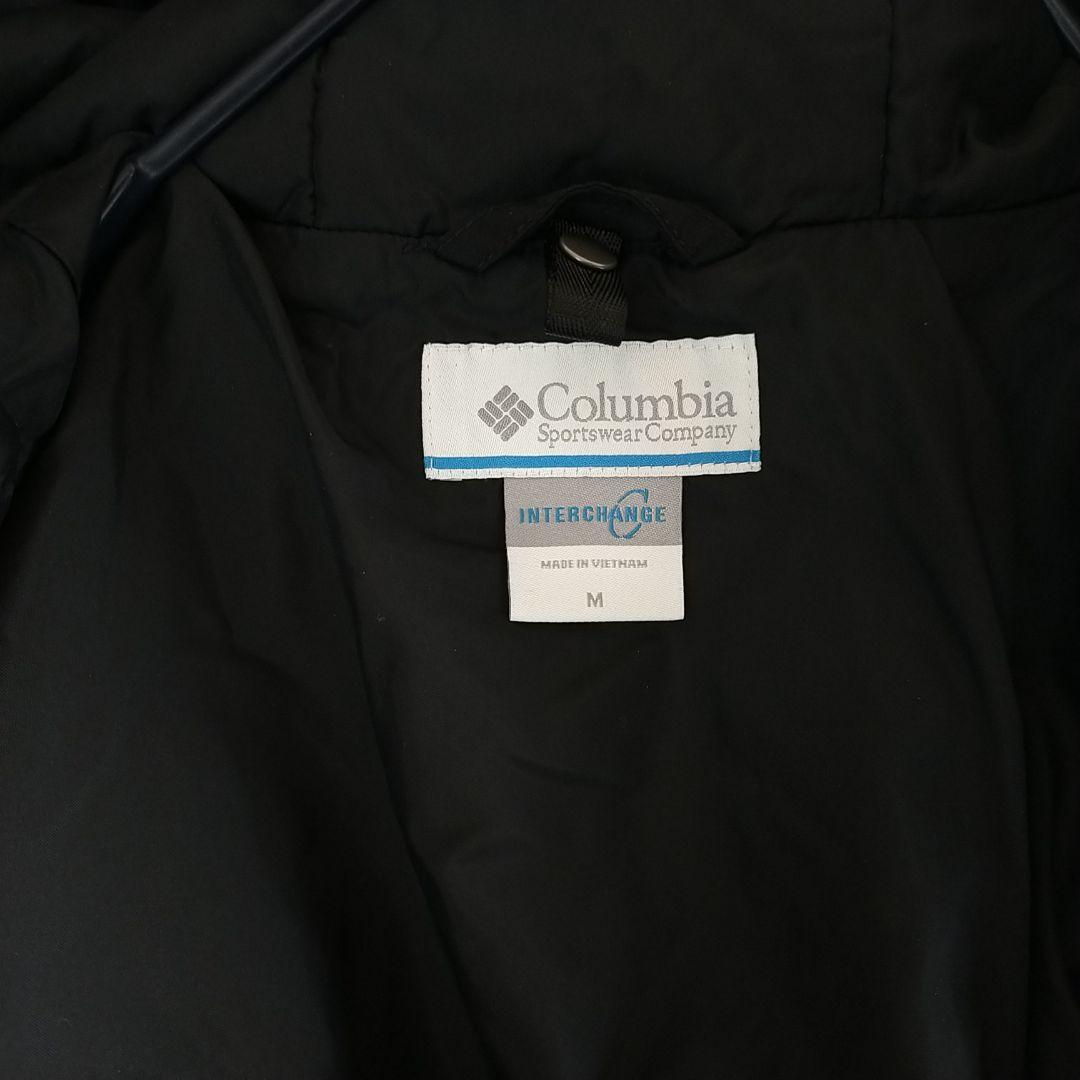 2枚セット【海外古着】US Columbia スノージャケット ウェアー 黒 M