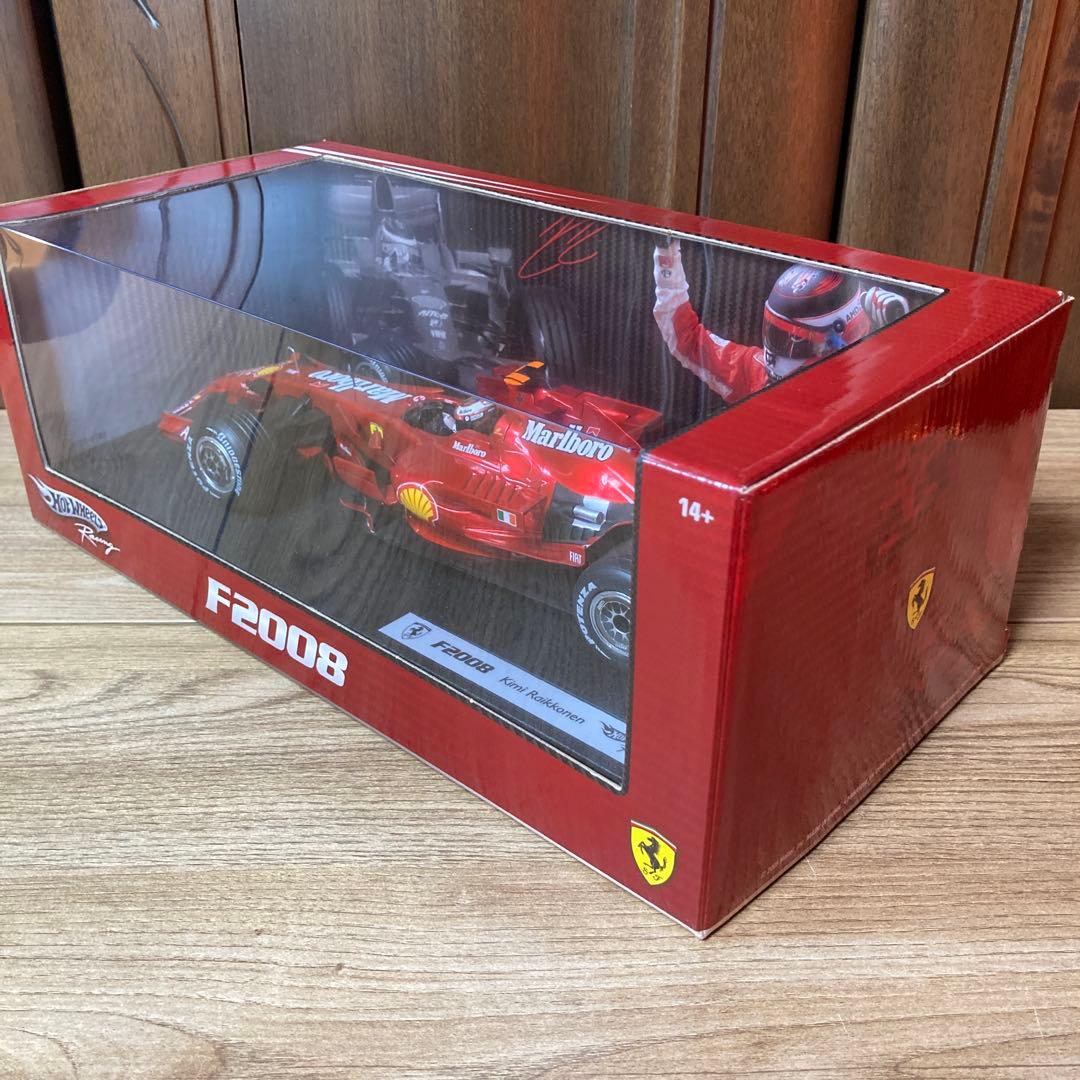 ホットホィール1/18Ferrari F2008 キミライコネン