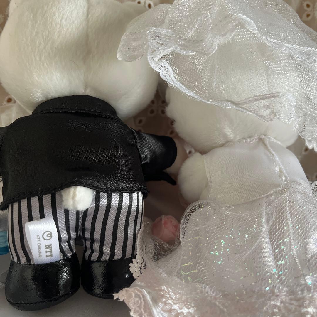 NTT限定品‼️サンリオ キティダニエル 電報ウェディングカップル結婚式 希少