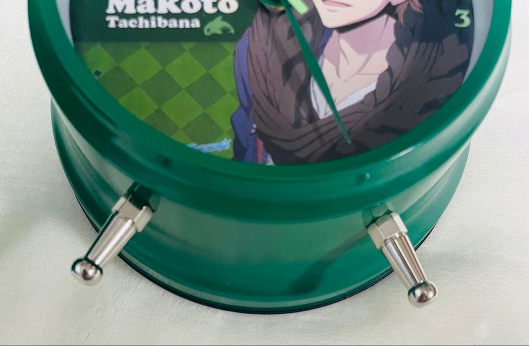 Free! 目覚まし時計　橘真琴　七瀬遙　2つセット