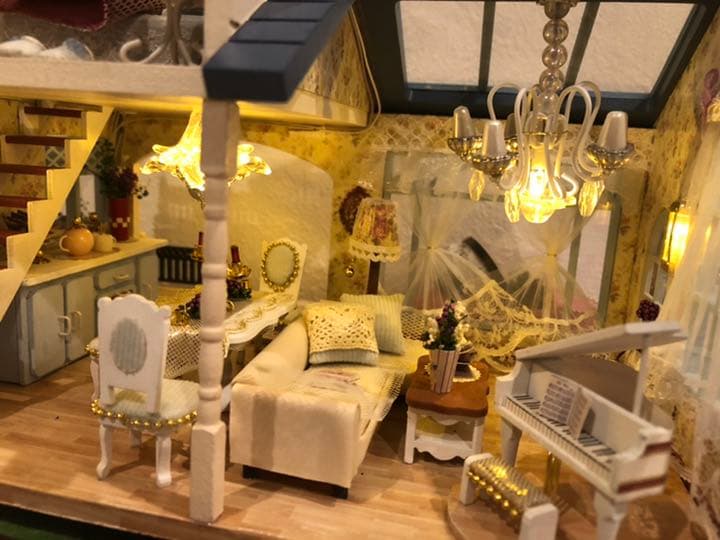 ミニチュアドールハウス　完成品