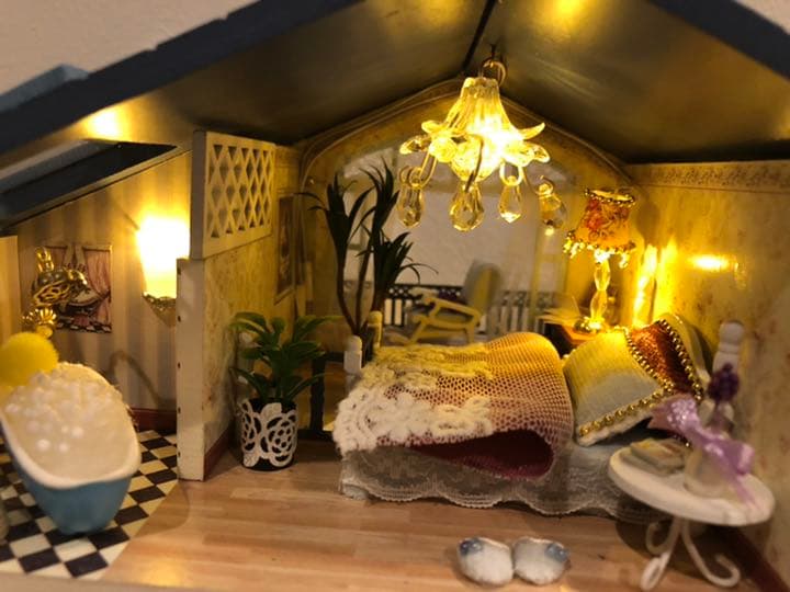 ミニチュアドールハウス　完成品