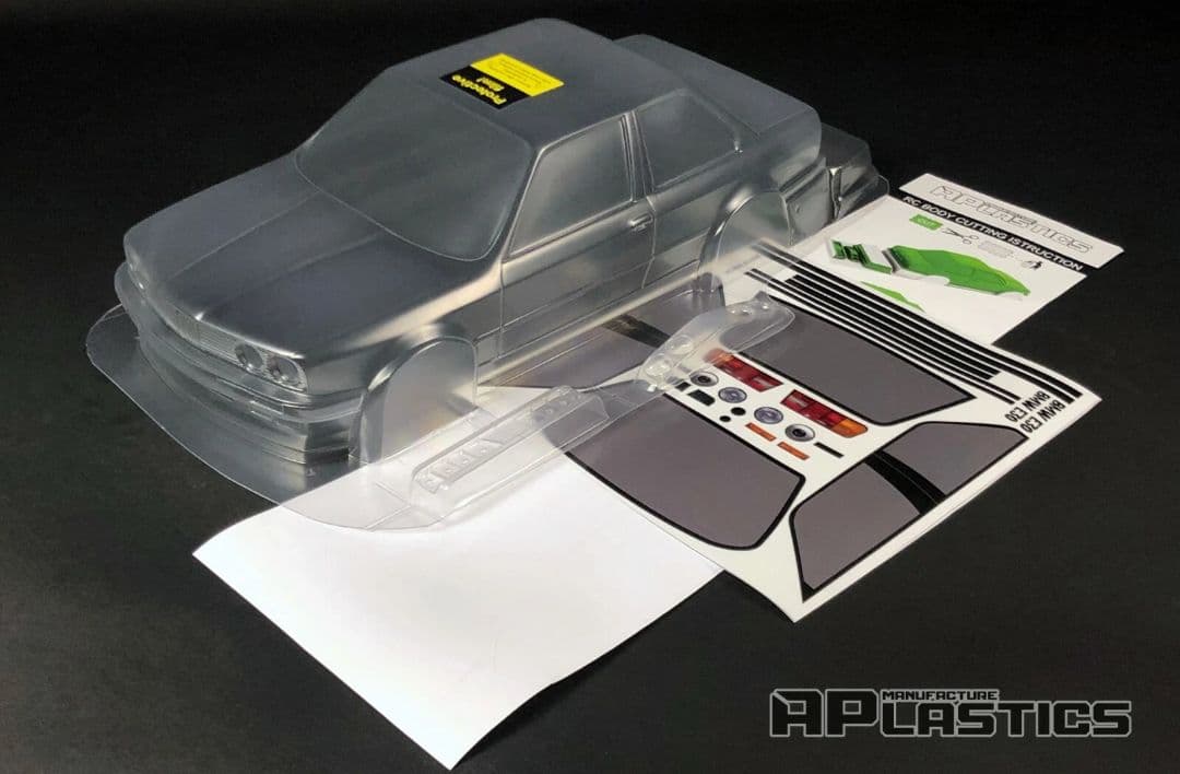 新品 無塗装  E30 APLASTICS ラジドリ ボディ