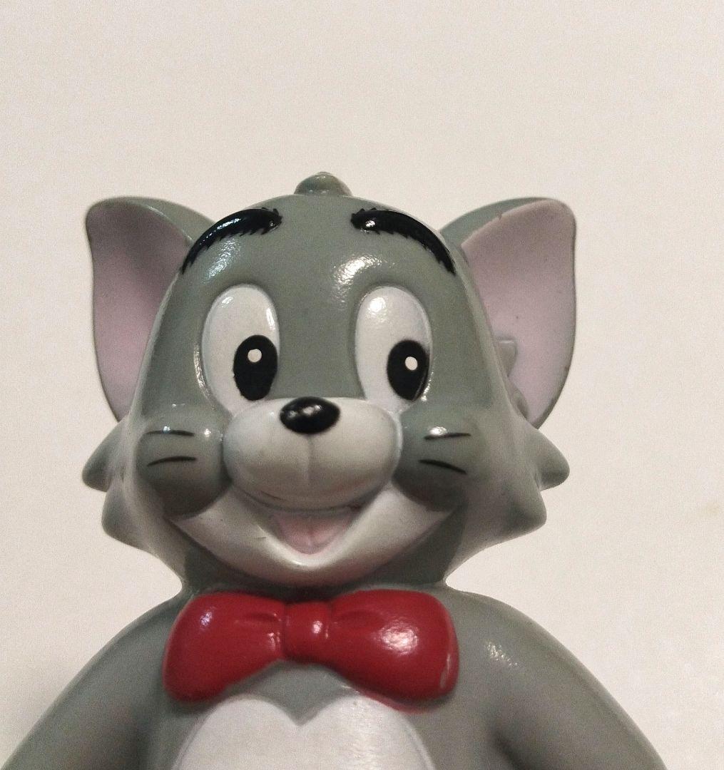 トムとジェリー　ソフビ　貯金箱　十六銀行