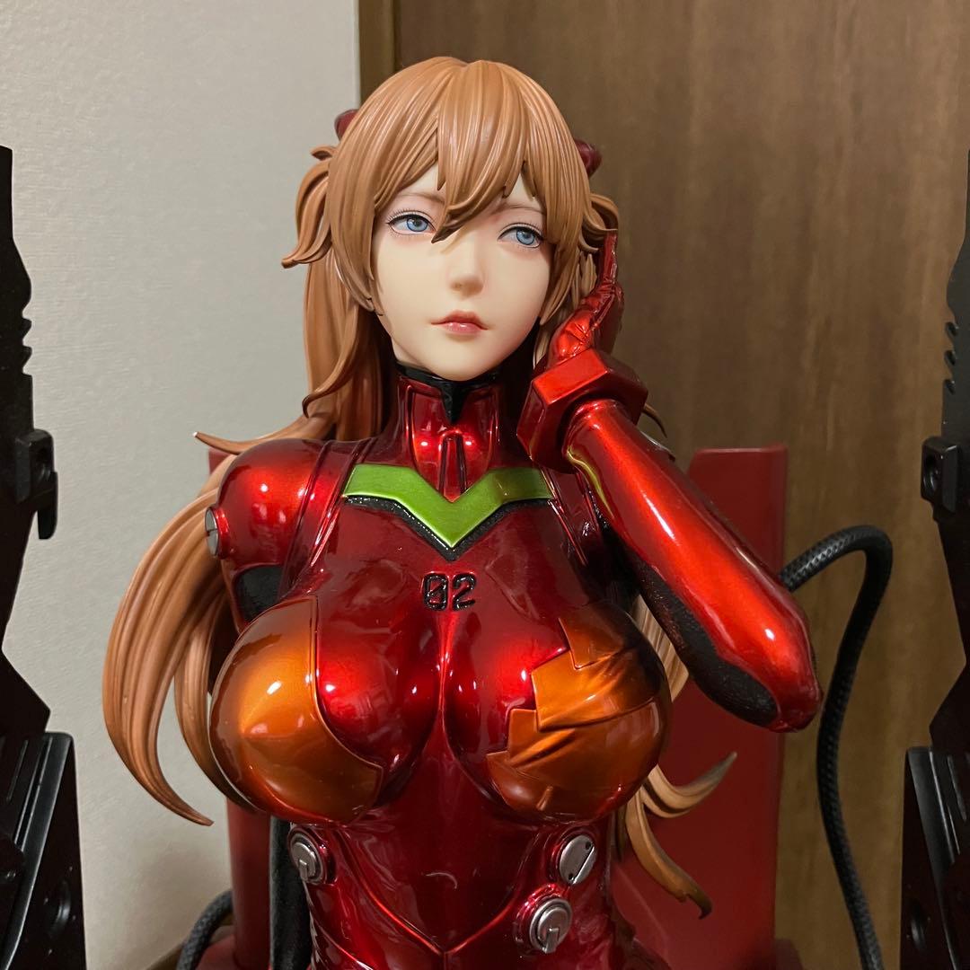 エヴァンゲリオン　惣流アスカ・ラングレー　1／4 海外ガレージキット　スタチュー