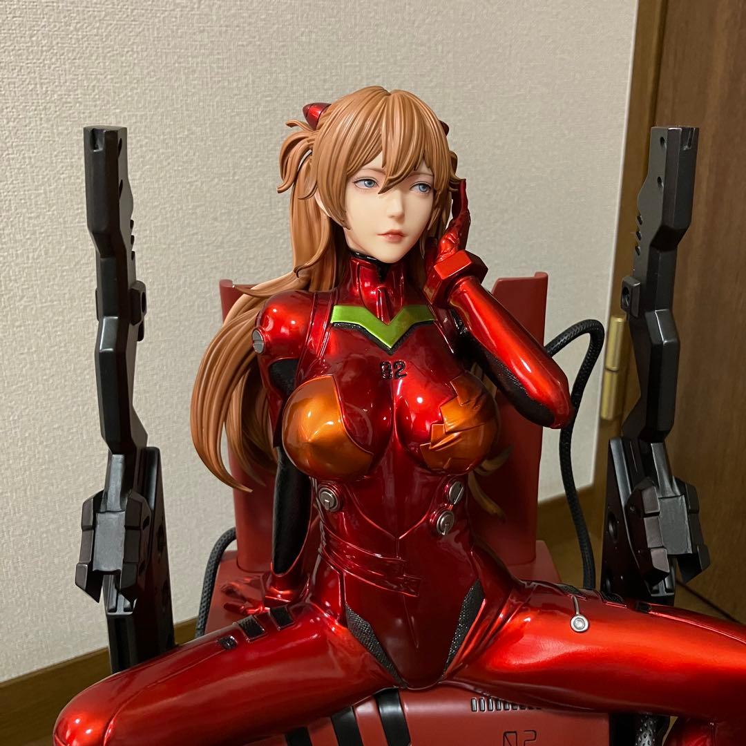 エヴァンゲリオン　惣流アスカ・ラングレー　1／4 海外ガレージキット　スタチュー