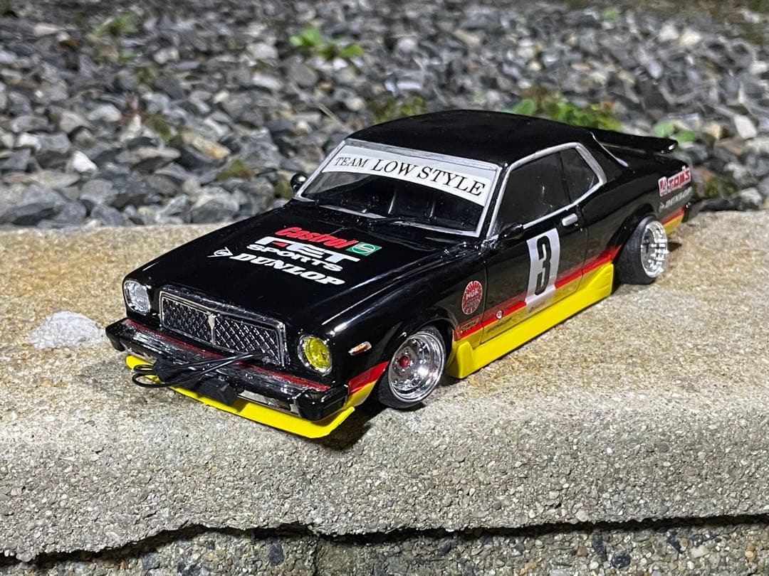 アオシマ ブタ目 チェイサー 福岡仕様 北九州仕様 街道レーサー