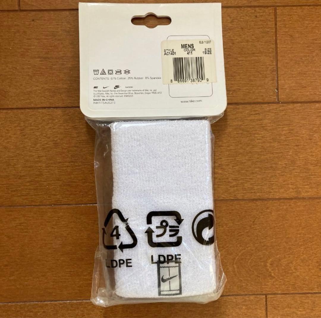 デッドストック ナイキ Nike リストバンド フェデラー着用モデル