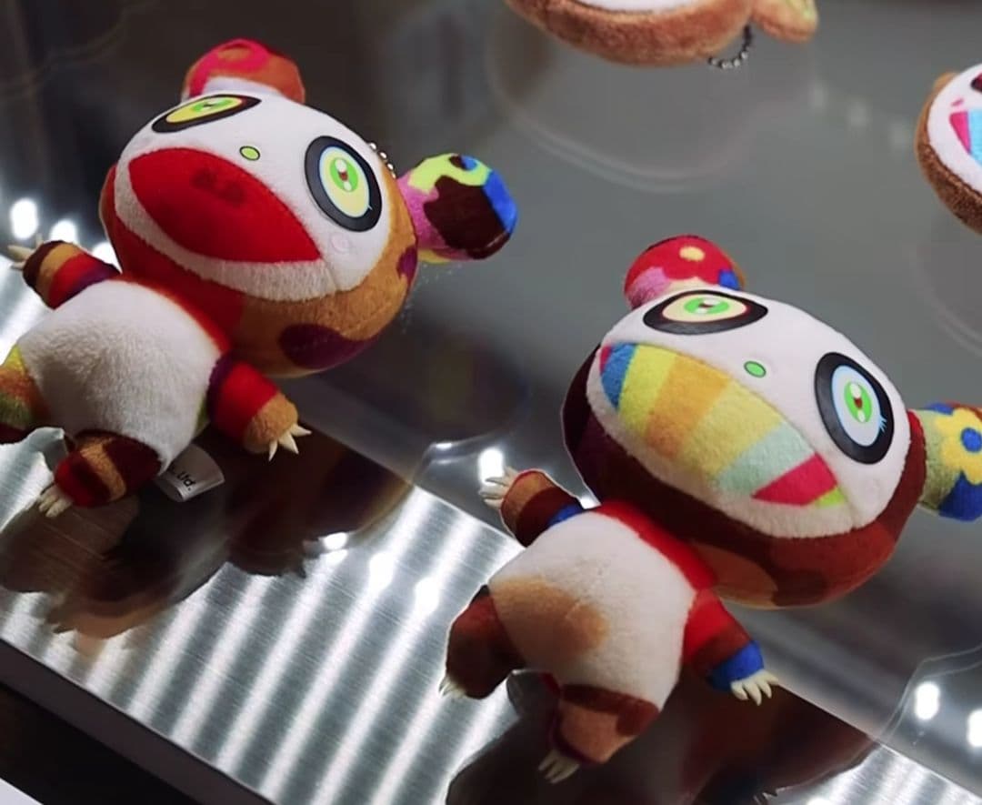大人気★　村上隆　ぬいぐるみ　キーチェーン　親パンダ　子パンダ　カイカイキキ