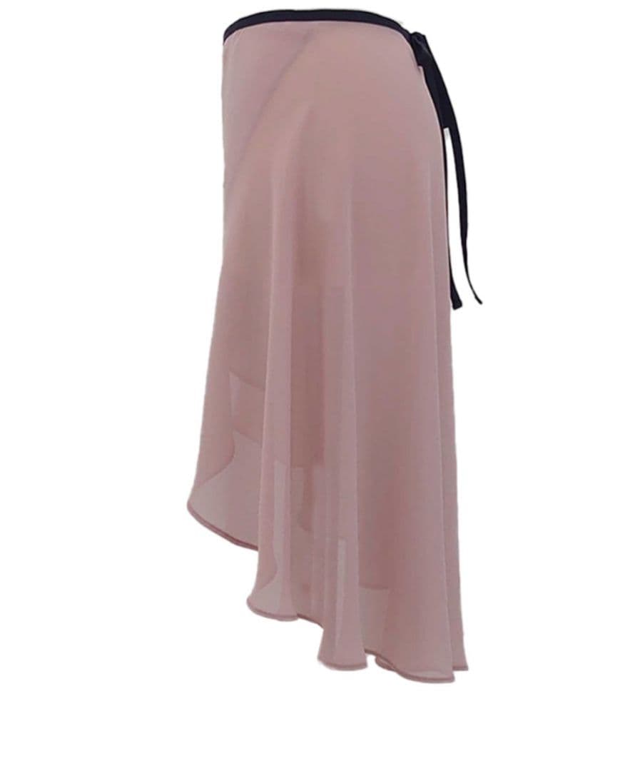 新品stina ribbon wrap skirt ダスティピンク　スティナ
