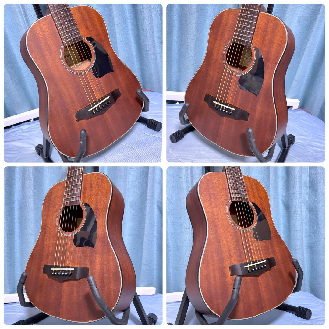 【牛骨】Ibanez☆アイバニーズ！ミニギター【弾き易く調整☆新品の弦】