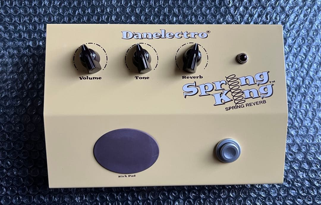 【完動品】DANELECTRO DSR-1エフェクタースプリングリバーブ