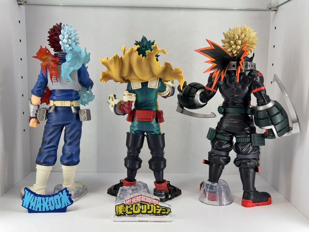 僕のヒーローアカデミア　一番くじ　フィギュア　3体セット