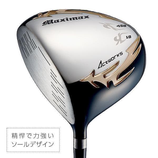 ▼左【新品】404Y飛んだ！マキシマックスドライバー三菱飛匠シャフト レフティ