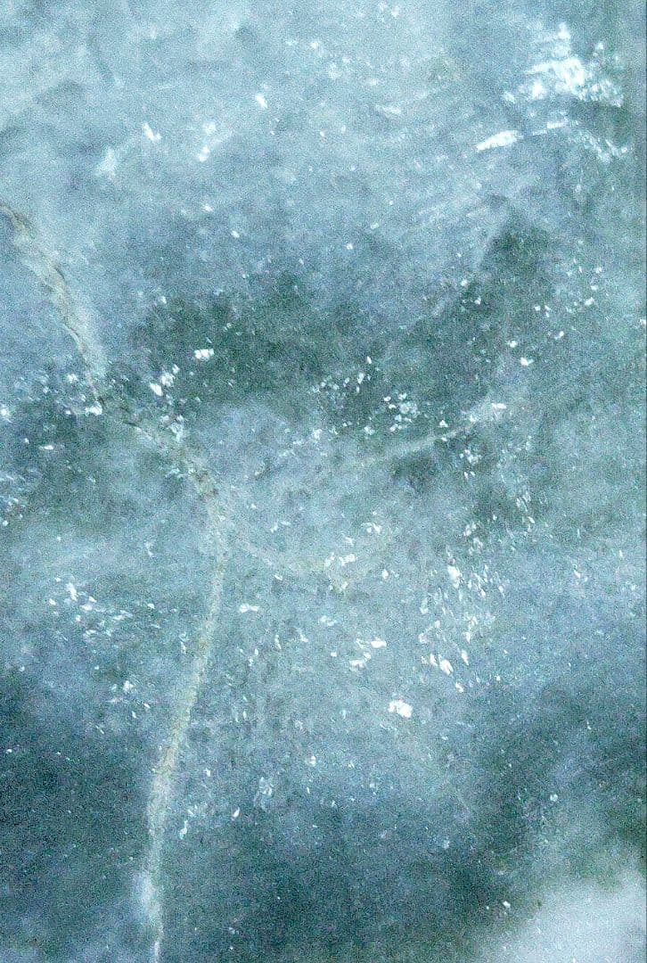 ★翡翠原石★稀少！下仁田硬玉翡翠【転石・切り出し〜磨き483ｇ】
