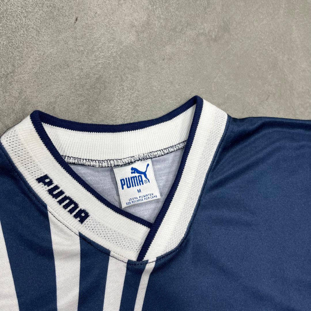 デッドストック 90s Puma USA製 ゲームシャツ サッカーシャツ M
