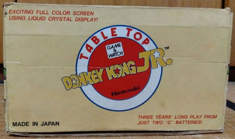 任天堂　ドンキーコングJR　ゲーム&ウォッチ　テーブルトップ (動作確認済み)