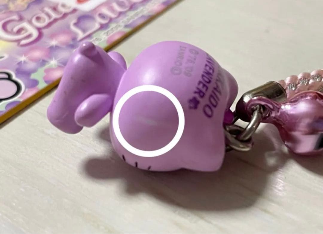 ♡超希少♡ご当地キティ♡ 北海道限定ラベンダー　ポンチ目　大きめ