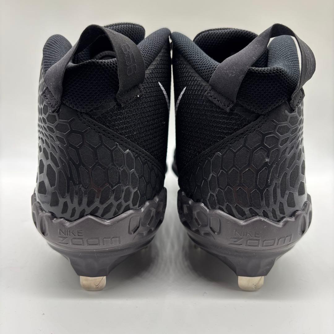 NIKE トラウト 野球 スパイク ブラック 黒 28㎝ ミドルカット 軽量
