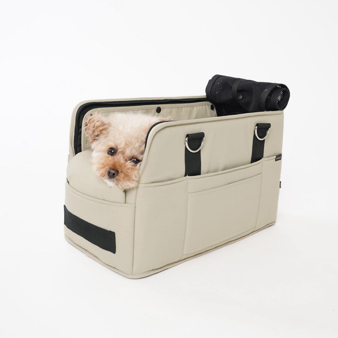 ssoook小型犬用ショルダーバッグ ベージュ