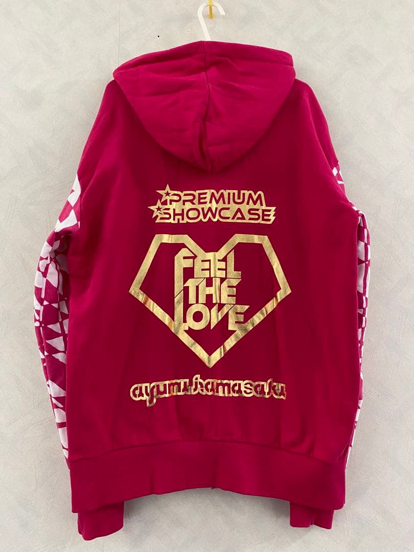 浜崎あゆみ FEEL THE LOVE パーカー XL avex