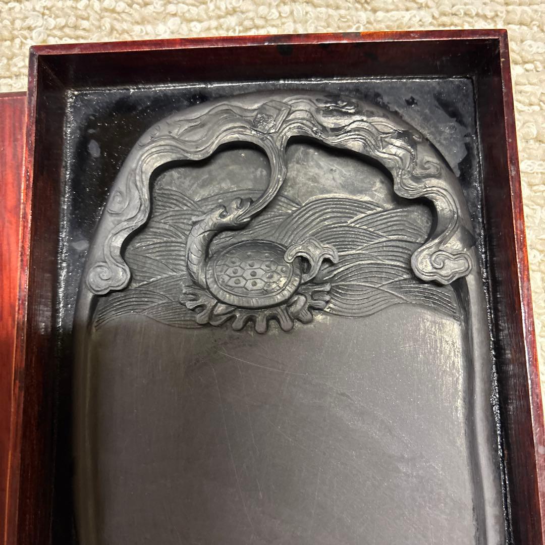 彫刻入り硯
