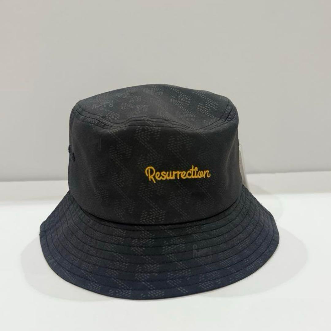 【新品】レザレクション　バケットハット　黒　M