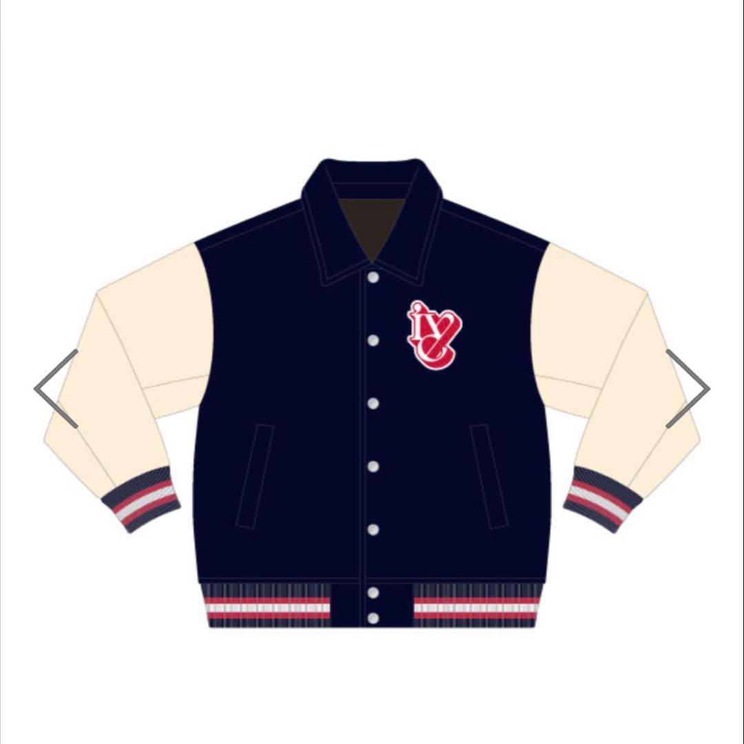 IVE ワルツ スタジャン L サイズ + ワッペンステッカー x6