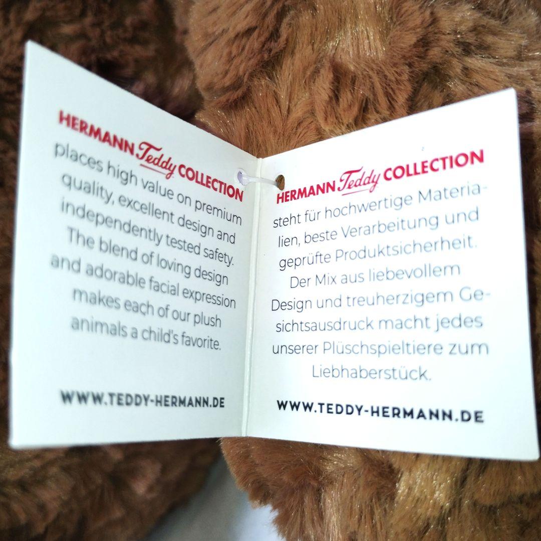 【新品】HERMANN Teddy ふわふわくまのぬいぐるみ 50cm　③