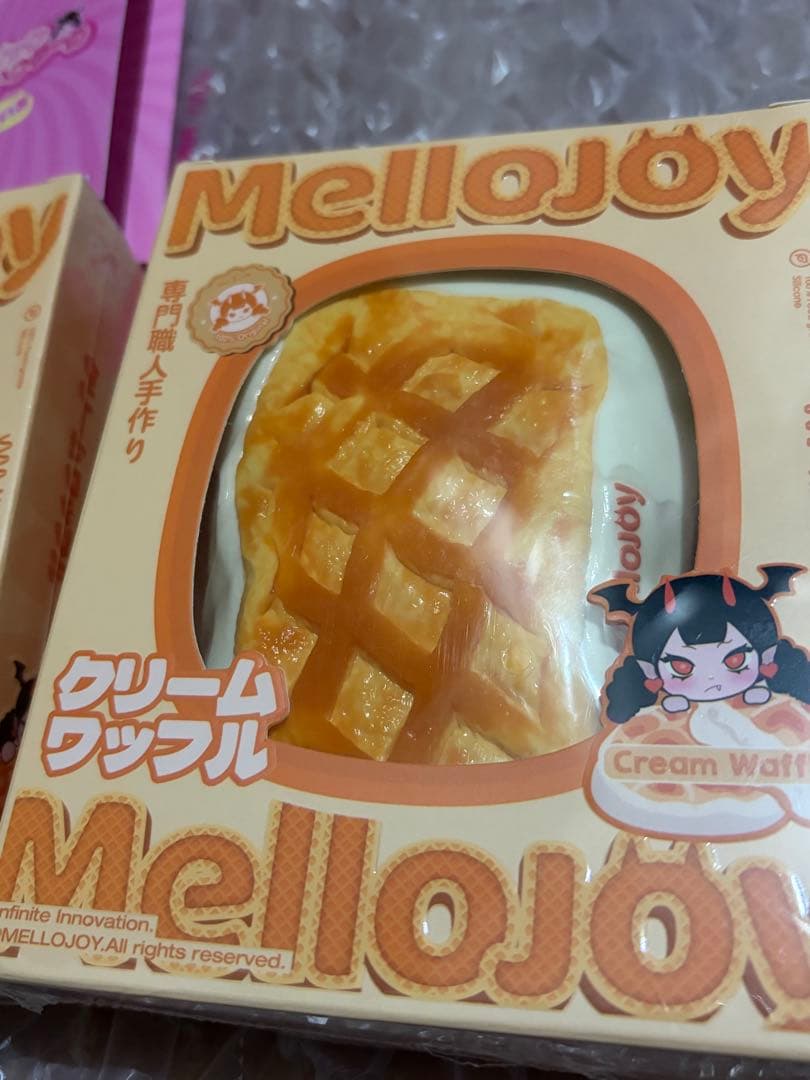 mellojoy クリームワッフル シュリンク付き　パンパンパンケーキ
