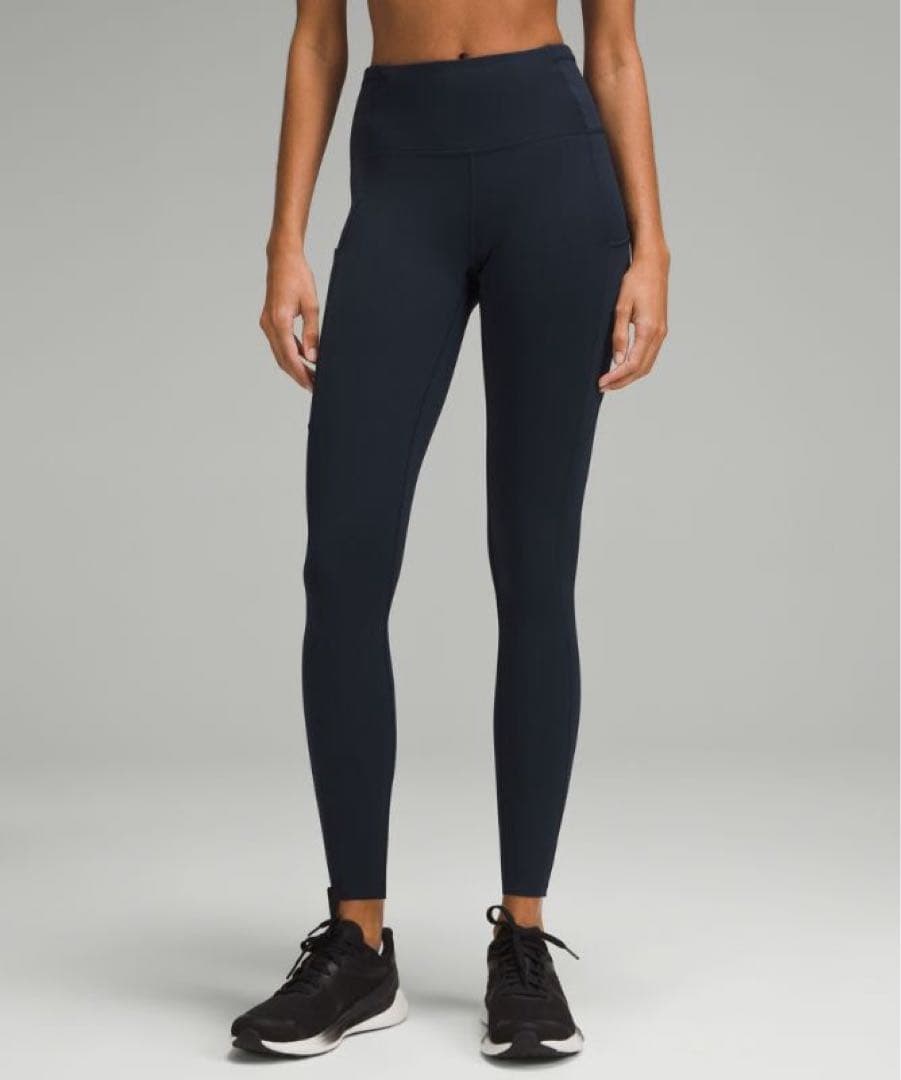 lululemon　ランニングタイツ・レギンス　TrueNavy サイズUS2