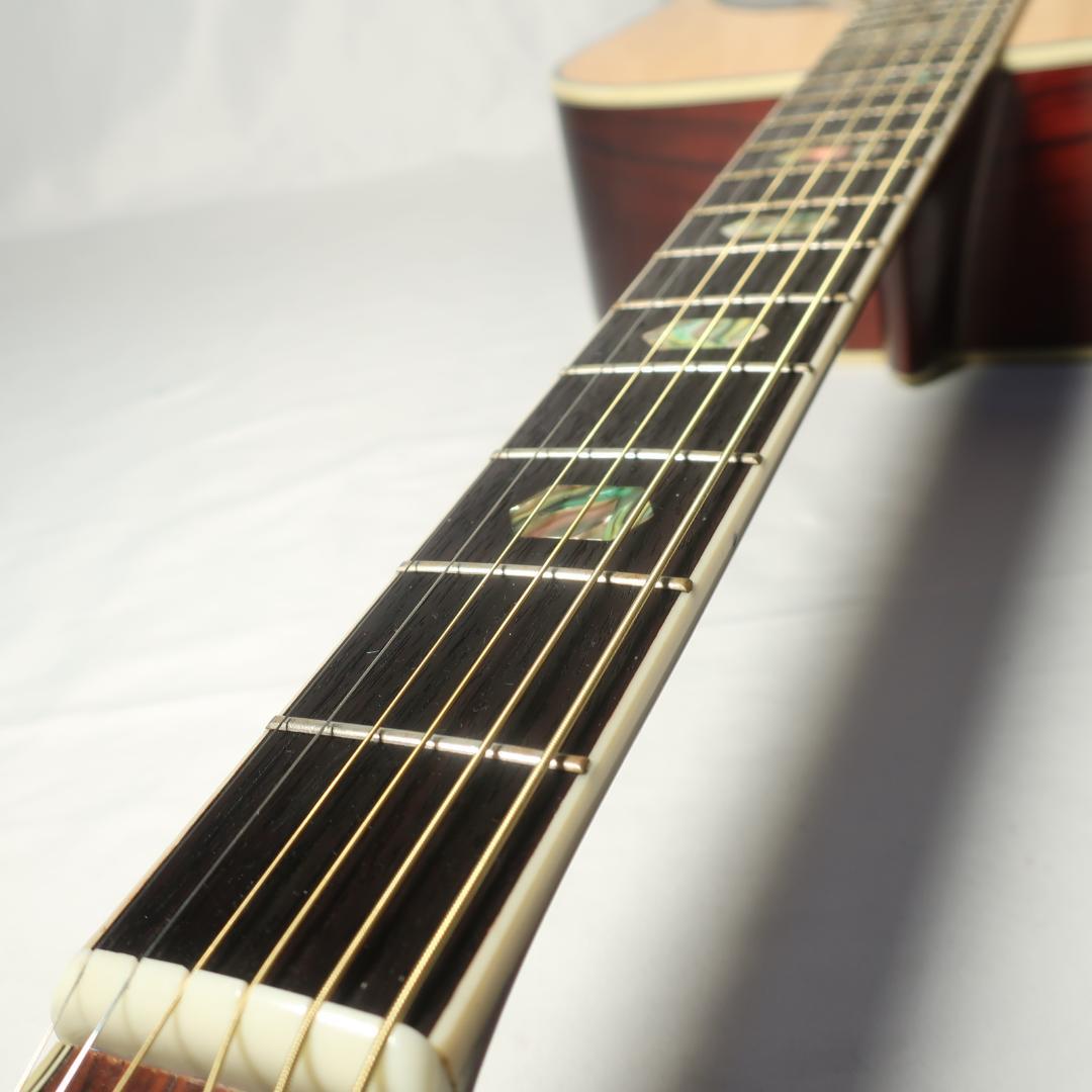 縦ロゴ Morris W-40 エレアコ仕様 ギター ハードケース付 弦交換済