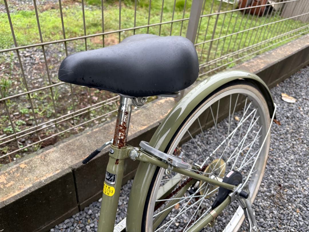 シティサイクル オリーブグリーン 26インチ