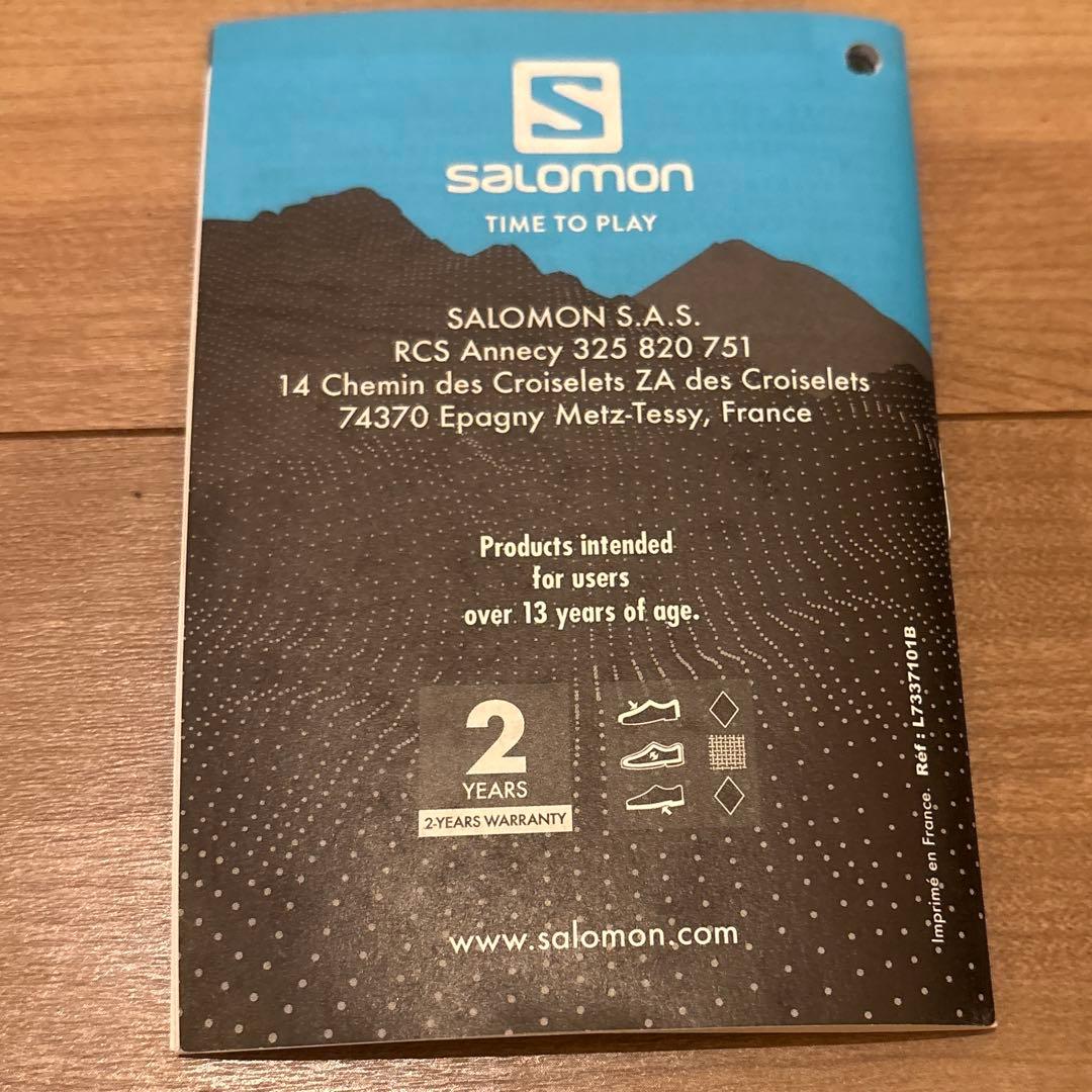 【箱あり】SALOMON ブーツ 27/27.5 316mm