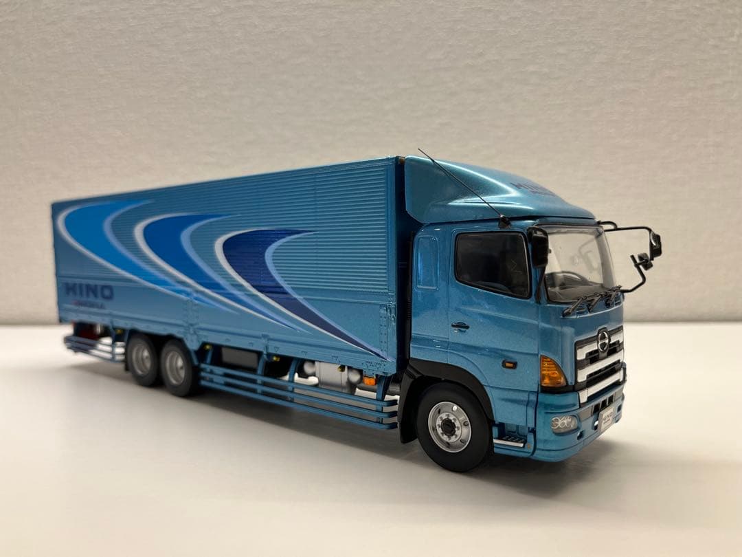 日野自動車 1/43 日野プロフィア ウイングカーゴ ブルーメタリック