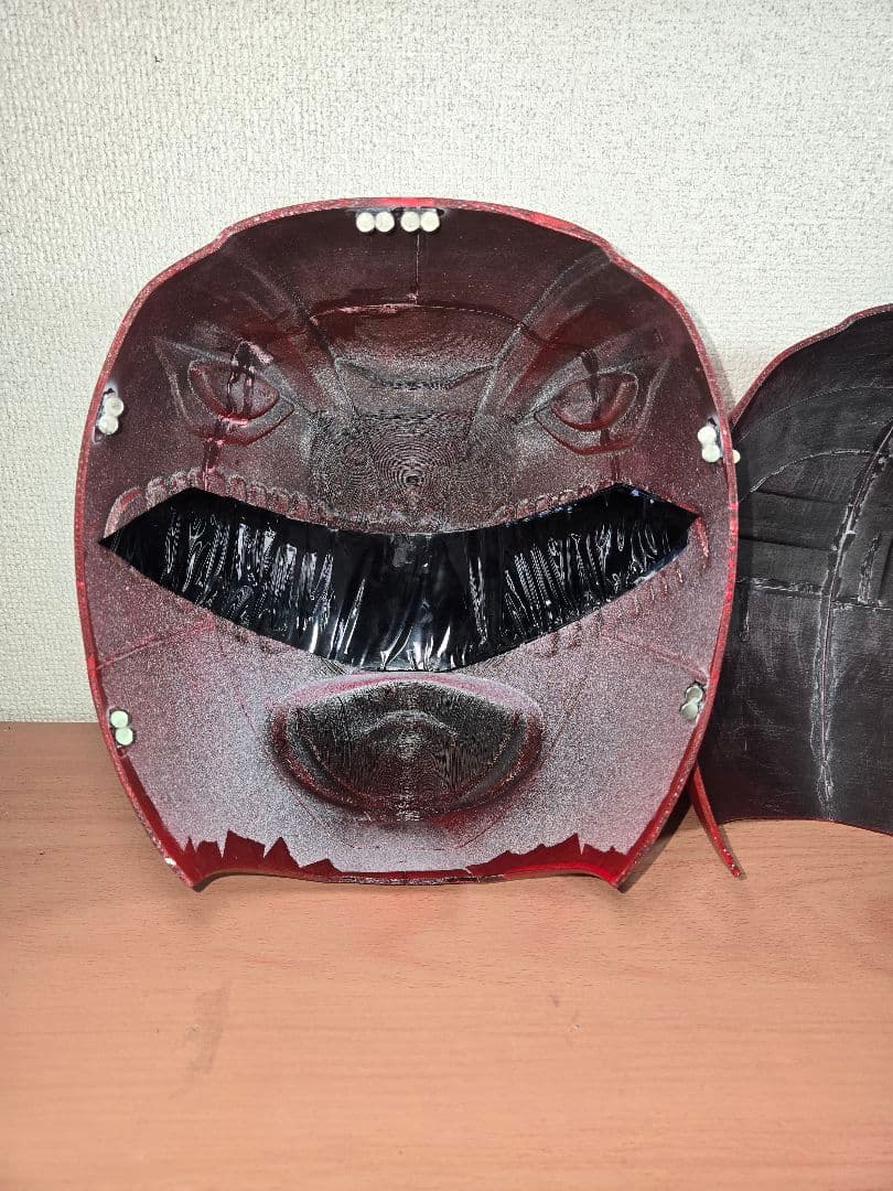 実物大　 恐竜戦隊ジュウレンジャー　ティラノレンジャー　マスク　パワーレンジャー