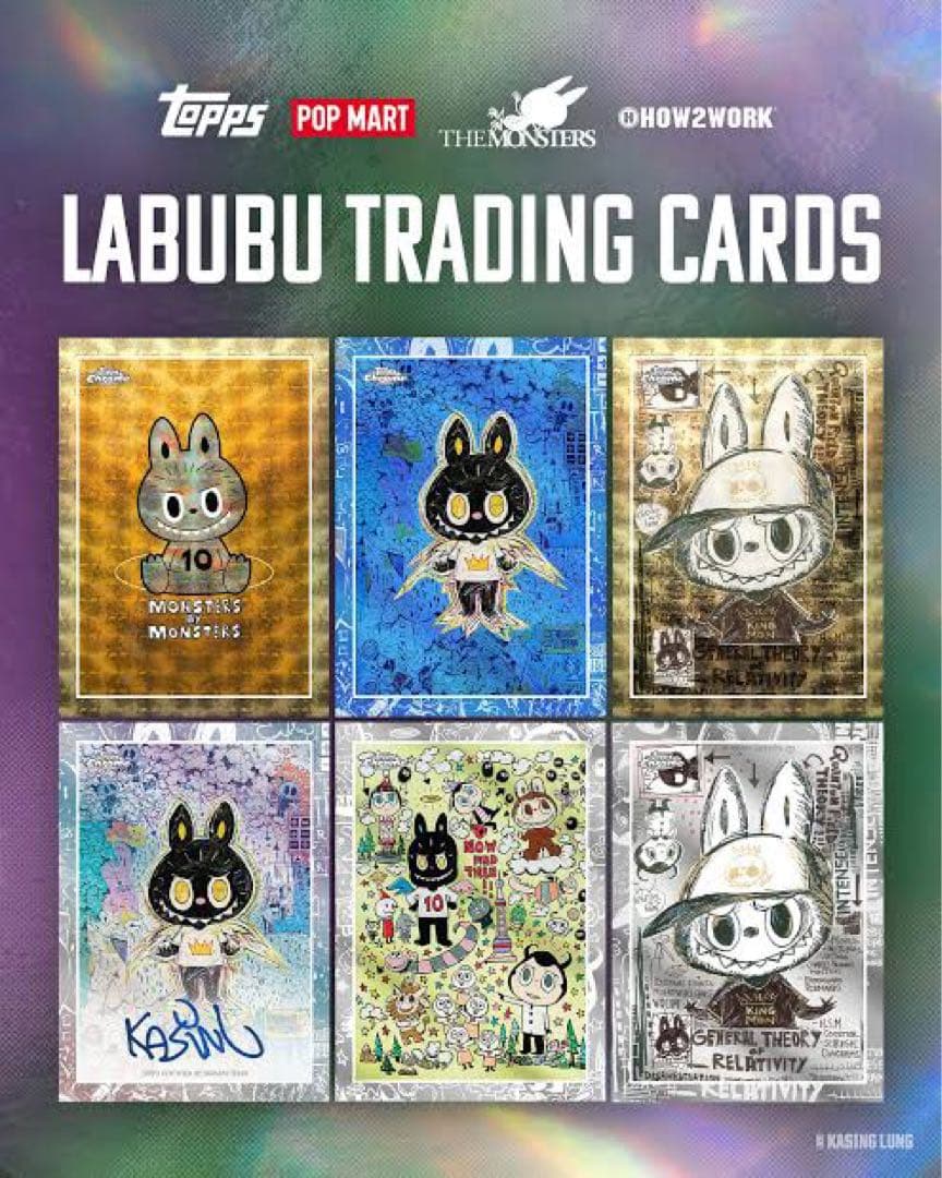 Topps Chrome 10周年記念ボックス 1BOX ラブブ　新品 未開封