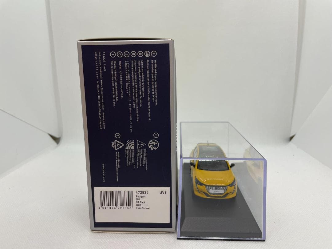 404-076 ノレブ 1/43 プジョー 208 GT Pack 2022