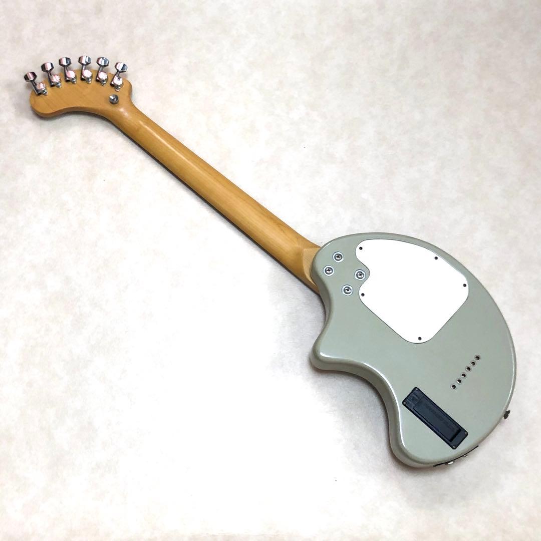 【超美品】ZO-3 グレー アンプ内蔵ミニギター ヘッドフォン端子付