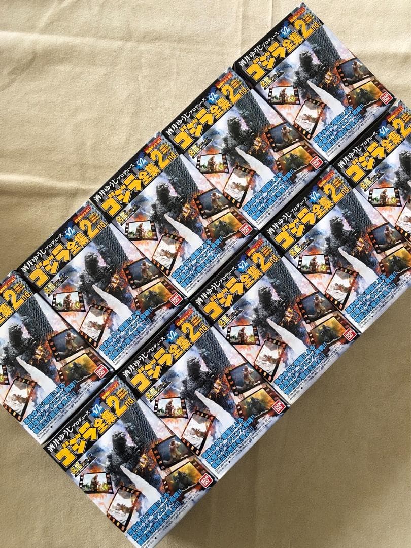 【レア未開封】50th Anniversary ゴジラ全集2nd10箱入り